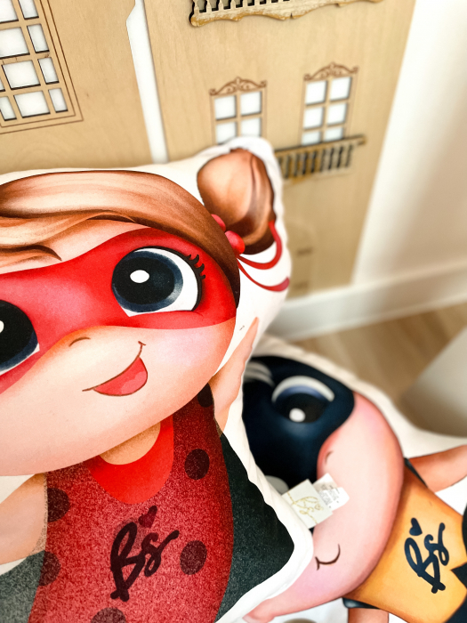 Perna bebe Superhero Ladybug girl [10]