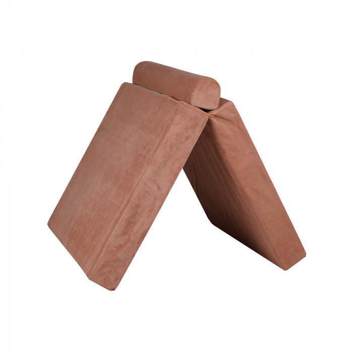 Playset Modular Canapea Premium Velur reiat / corduroy spuma – Caramiziu [9]