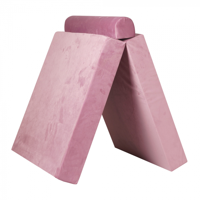 Playset Modular Canapea Premium Velvet spuma – Roz [9]