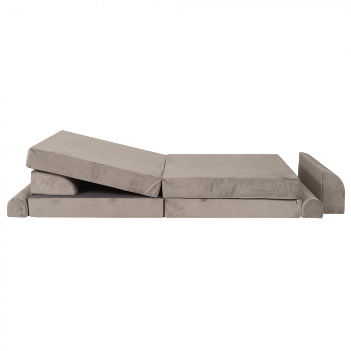 Playset Modular Canapea Premium Velvet spuma – Gri [2]