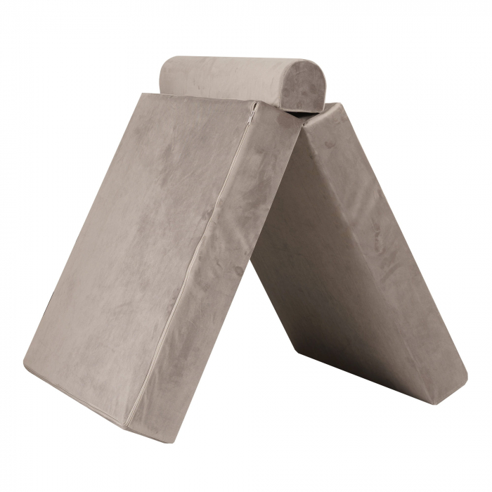 Playset Modular Canapea Premium Velvet spuma – Gri [11]