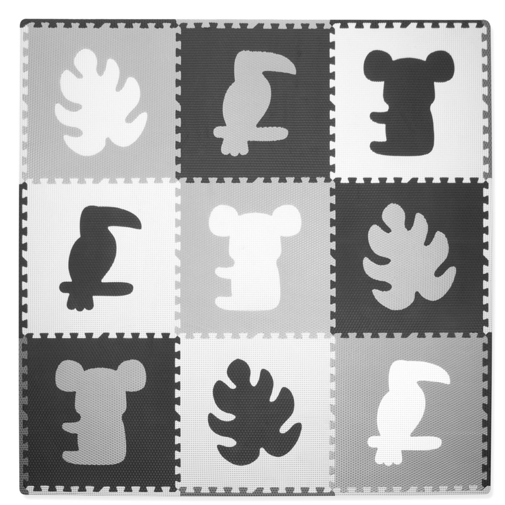 Puzzle senzorial Kidwell SENSO Tropical | Covoraș moale din spumă EVA pentru dezvoltarea copilului [2]