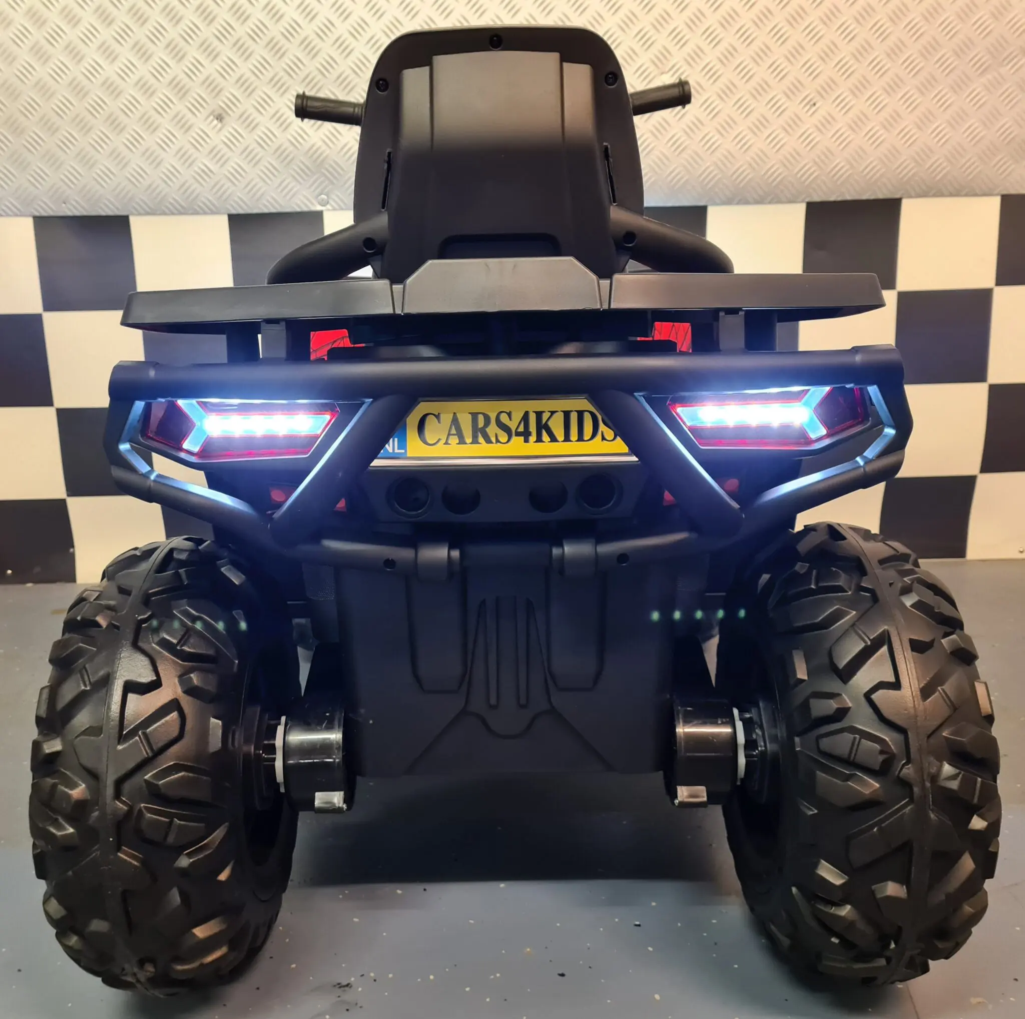 Quad Electric pentru Copii Spider Desert 12V Roșu – Design Pânză de Păianjen, Suspensii, Bluetooth, Acumulator 10Ah, Roți Cauciuc | 3 Ani+, Max. 30 kg [10]