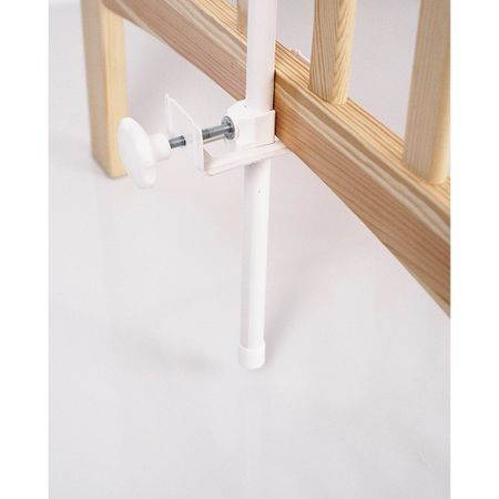 Baldachin din tul, Funda din bumbac, imprimeu lenjerie Inimioare Roz, Amy 300x160 cm, Suport de prindere inclus, 153h cm [2]