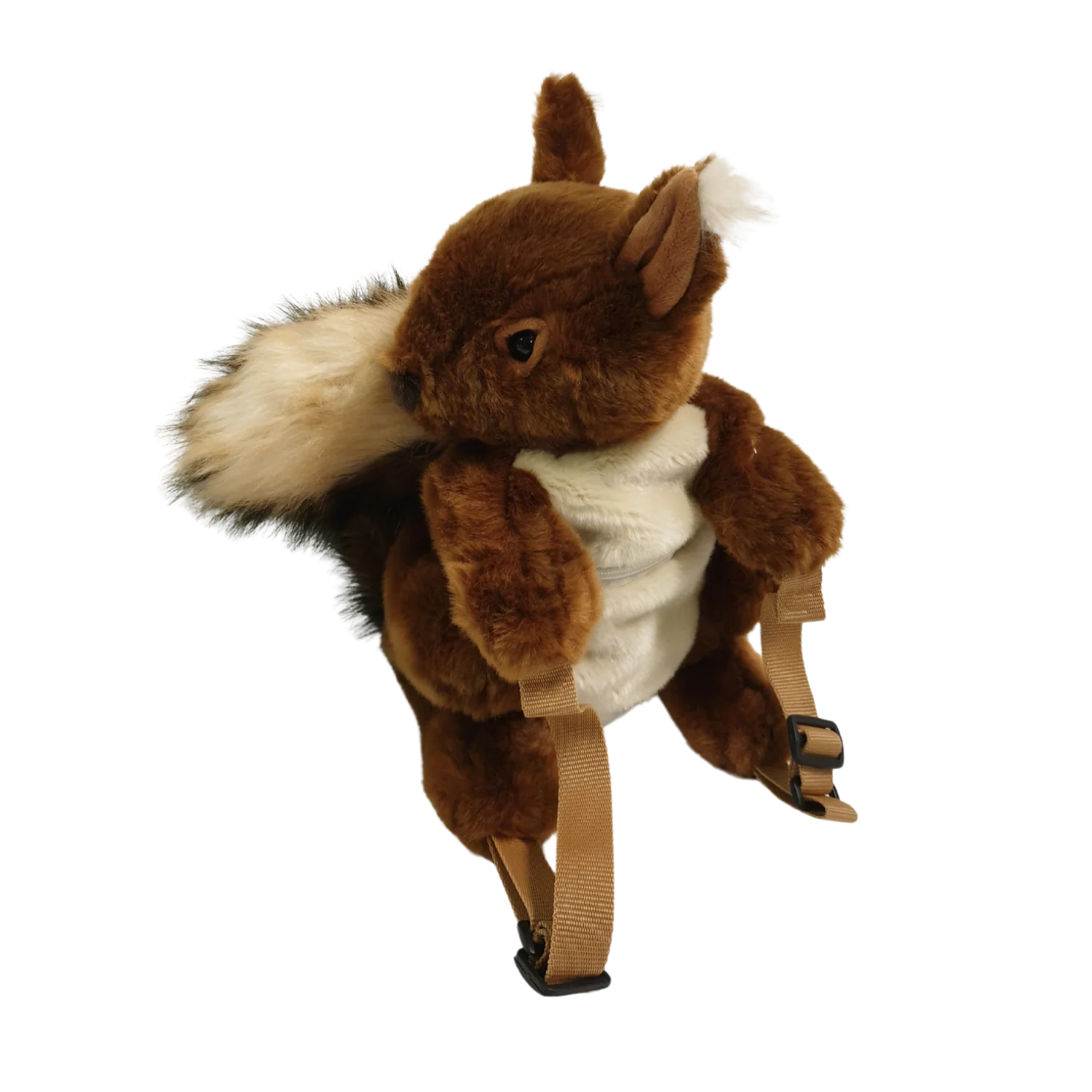 Rucsac copii Wild & Soft Veveriță – rucsac pluș premium cu bretele reglabile [8]