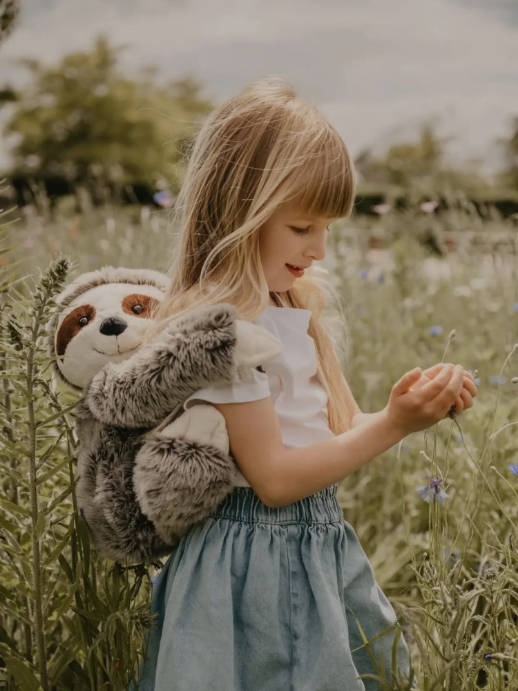 Rucsac copii Wild & Soft Leneș – rucsac pluș premium cu bretele reglabile [5]