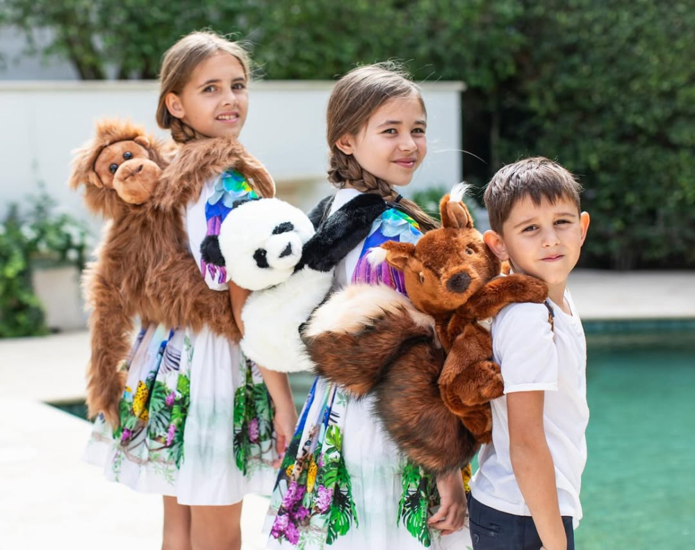 Rucsac copii Wild & Soft Veveriță – rucsac pluș premium cu bretele reglabile [2]