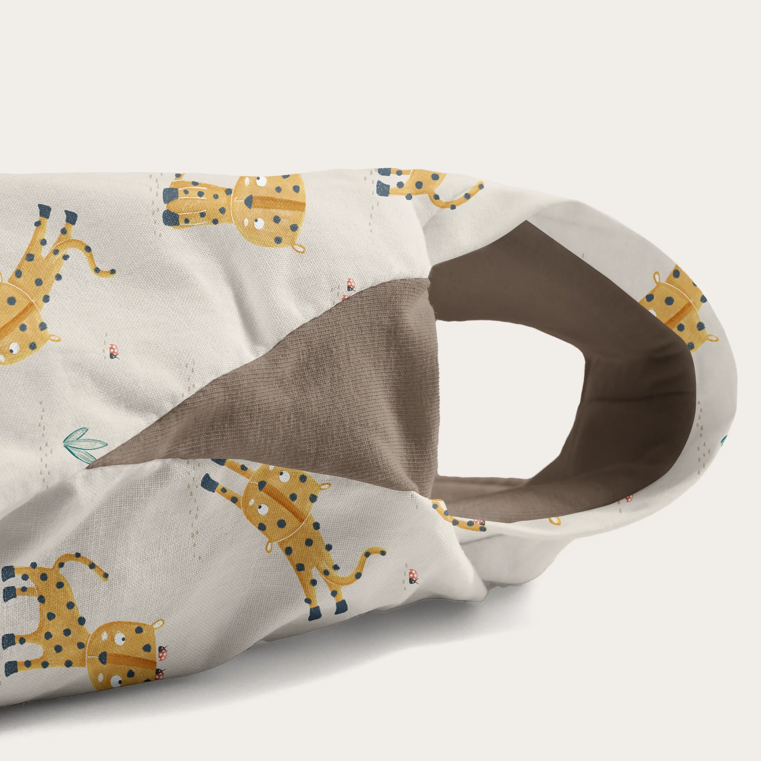 Sac de Dormit cu Picioare BabySteps® „Ghepard" – Bumbac Premium, 1 TOG, Picioare Pliabile | Mărimea S 86/92/98, 12-36 Luni [3]