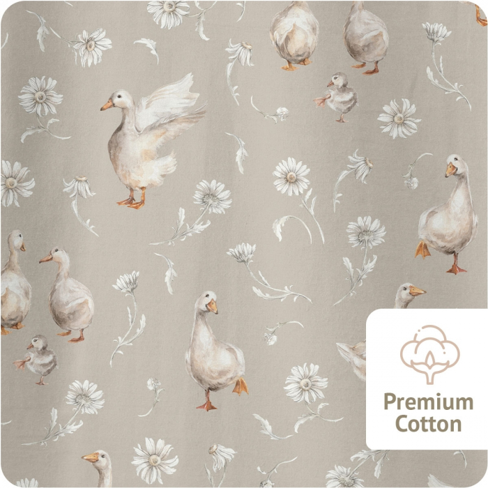 Sac de dormit cu picioare, bumbac 1 Tog, Goose Family, marimea XS, 74/80, 6-12 luni - BabySteps [9]