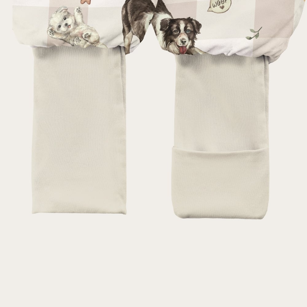 Sac de dormit cu picioare, bumbac 1 Tog, Happy Puppies, S, 1-3 ani [5]