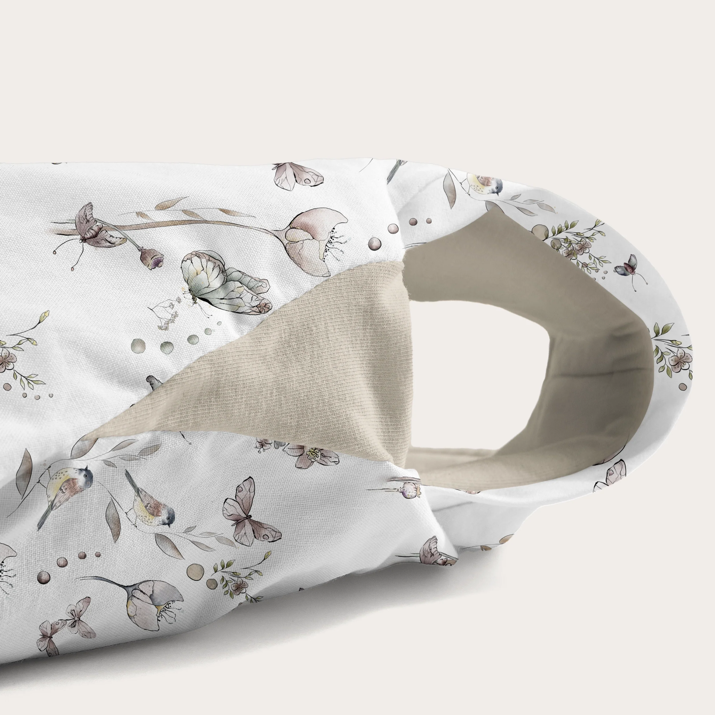 Sac de dormit cu picioare, bumbac muselina 0.5 Tog, Natura, XS 74/80, 6-12 luni [5]