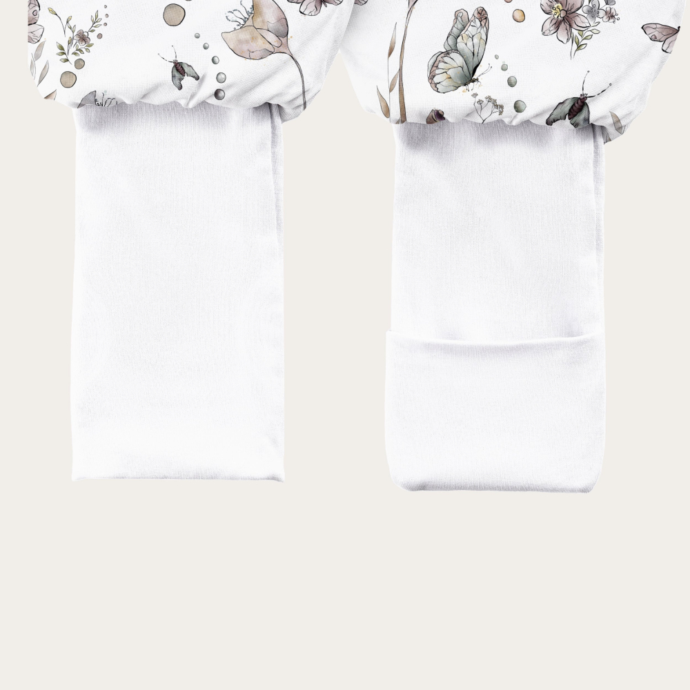 Sac de dormit cu picioare, bumbac muselina 0.5 Tog, Natura, XS 74/80, 6-12 luni [4]