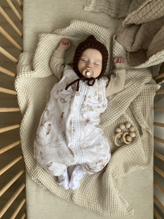 Sac de dormit cu picioare, bumbac 1 Tog, Happy Bear, S, 1-3 ani [25]