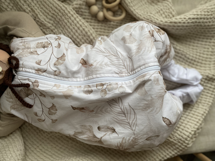Sac de dormit cu picioare, bumbac 1 Tog, Light Boho, XS, 74/80, 6-12 luni [9]