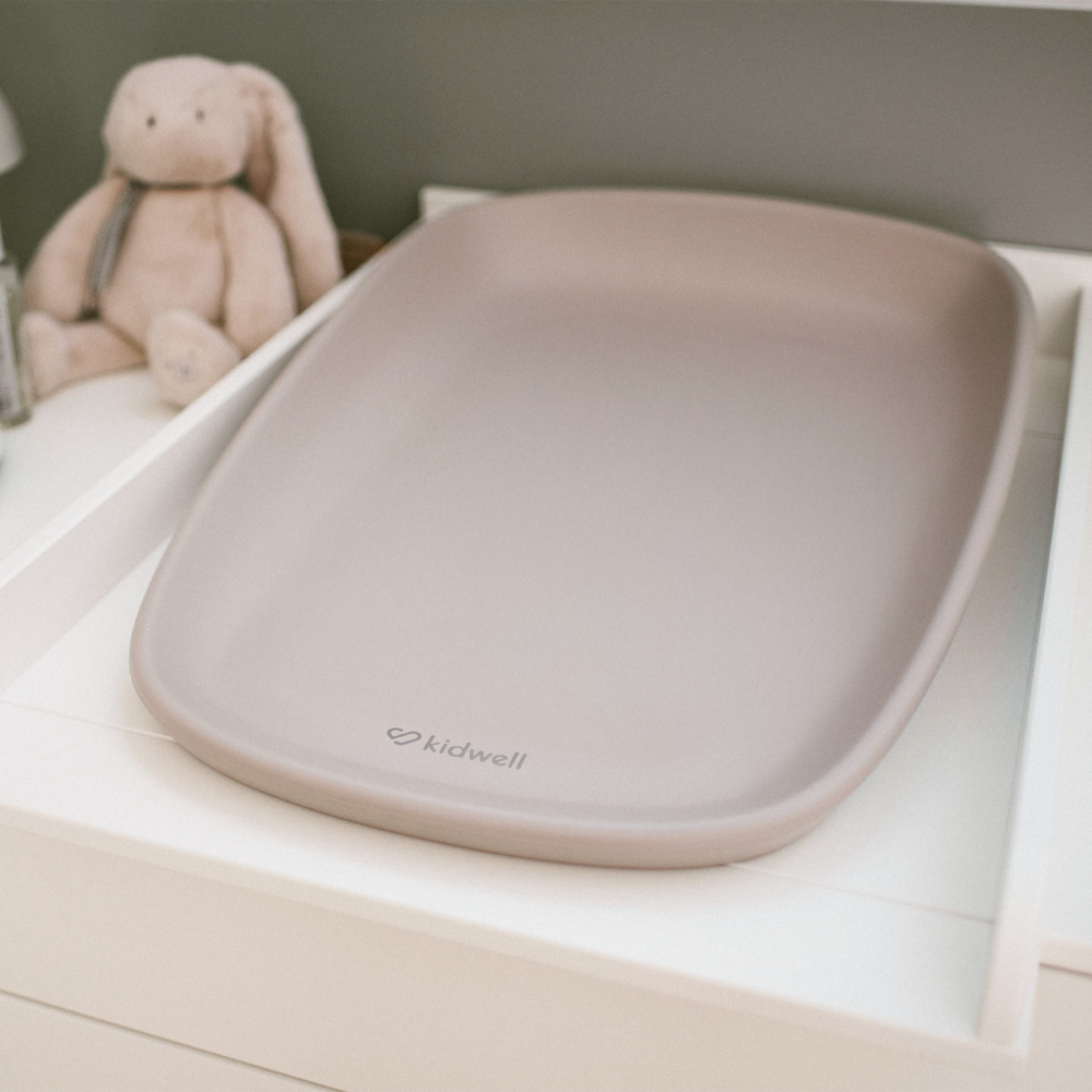 Saltea de înfășat Kidwell TIBI Bej din spumă EVA, impermeabilă, antiderapantă, 0+ [5]