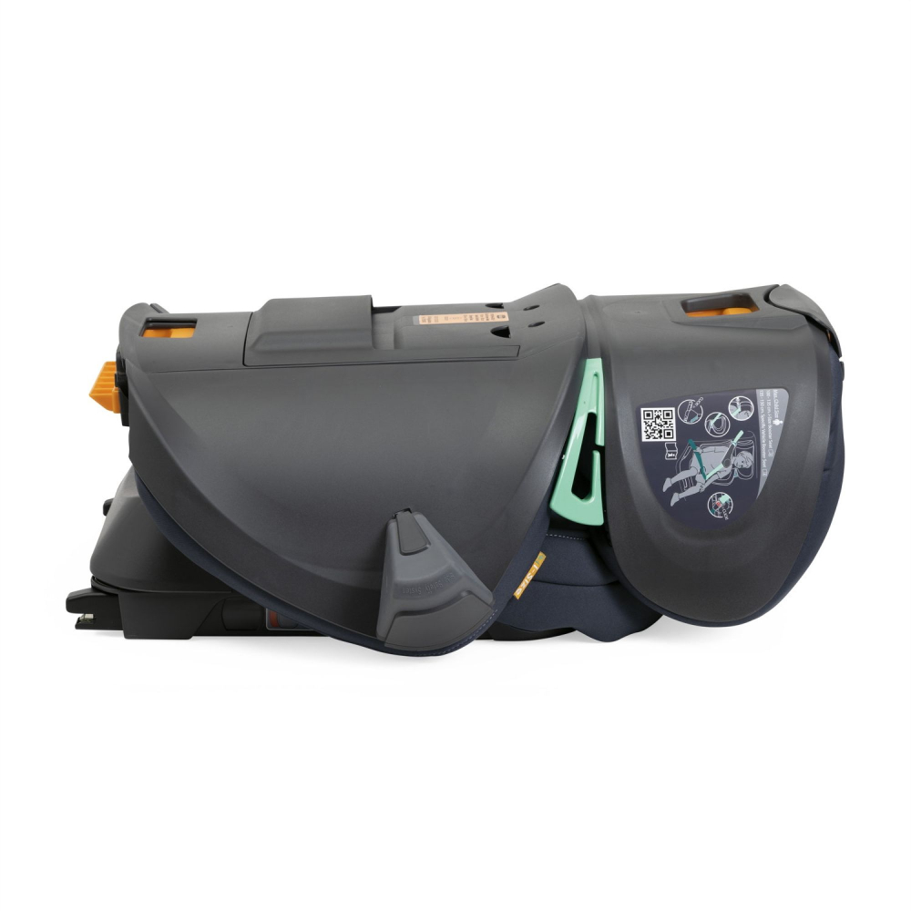 Scaun auto Chicco Fold&Go I-Size Isofix, India Ink (Albastru), 100-150cm, 3-12ani [5]