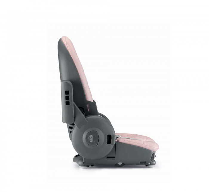 Scaun de Masa 4in1 pentru Bebelusi si Copii, CAM® Original, Înălțime Ajustabila, Varsta 0-15 kg, Pliabil, Centura de Siguranta in 5 Puncte, Depozitare, Roz [20]