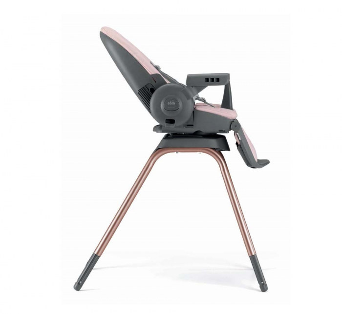 Scaun de Masa 4in1 pentru Bebelusi si Copii, CAM® Original, Înălțime Ajustabila, Varsta 0-15 kg, Pliabil, Centura de Siguranta in 5 Puncte, Depozitare, Roz [5]