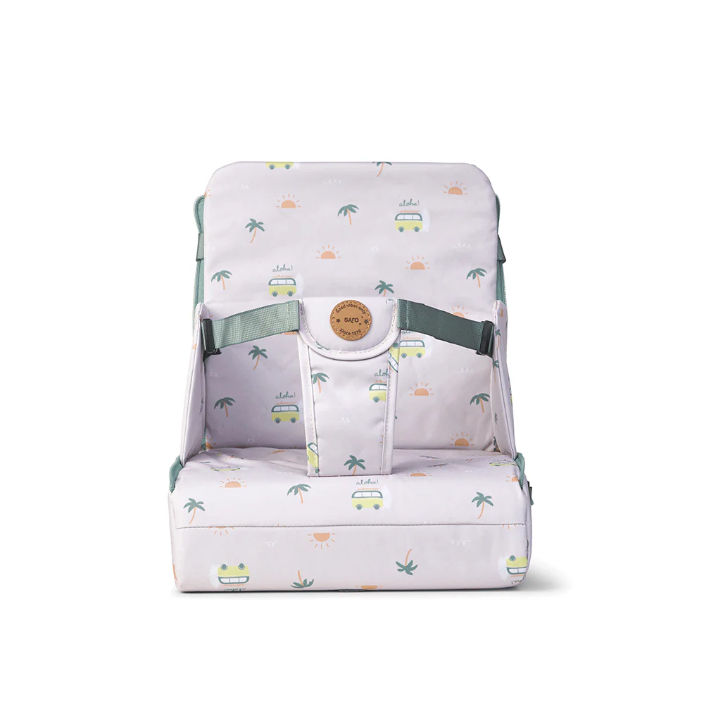 Scaun de Masa portabil, 2in1, design multifuncțional, geanta de mana, Centura de Siguranta, Aloha [3]