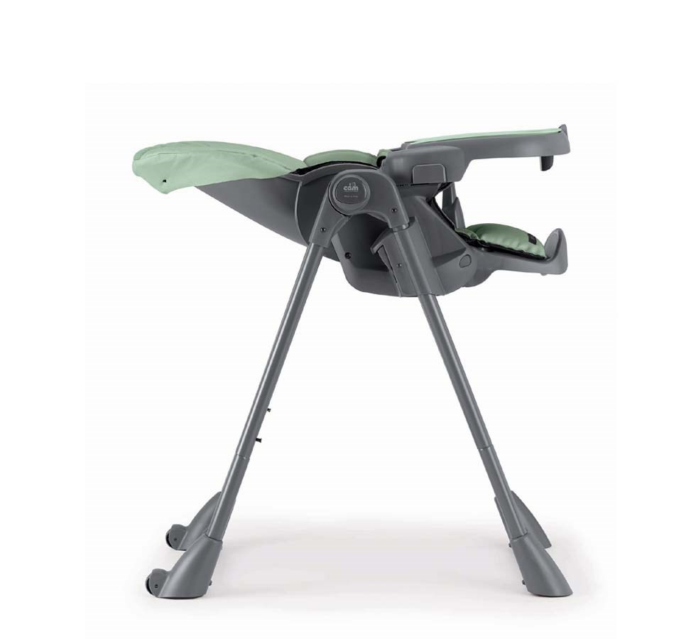Scaun de Masa Multifunctional pentru Bebelusi si Copii, CAM® Pappananna Icon Air, Material mesh respirant 3D, Înălțime Ajustabila, Varsta 6 luni-15 kg, Pliabil, Centura de Siguranta in 5 Puncte, Depoz [3]