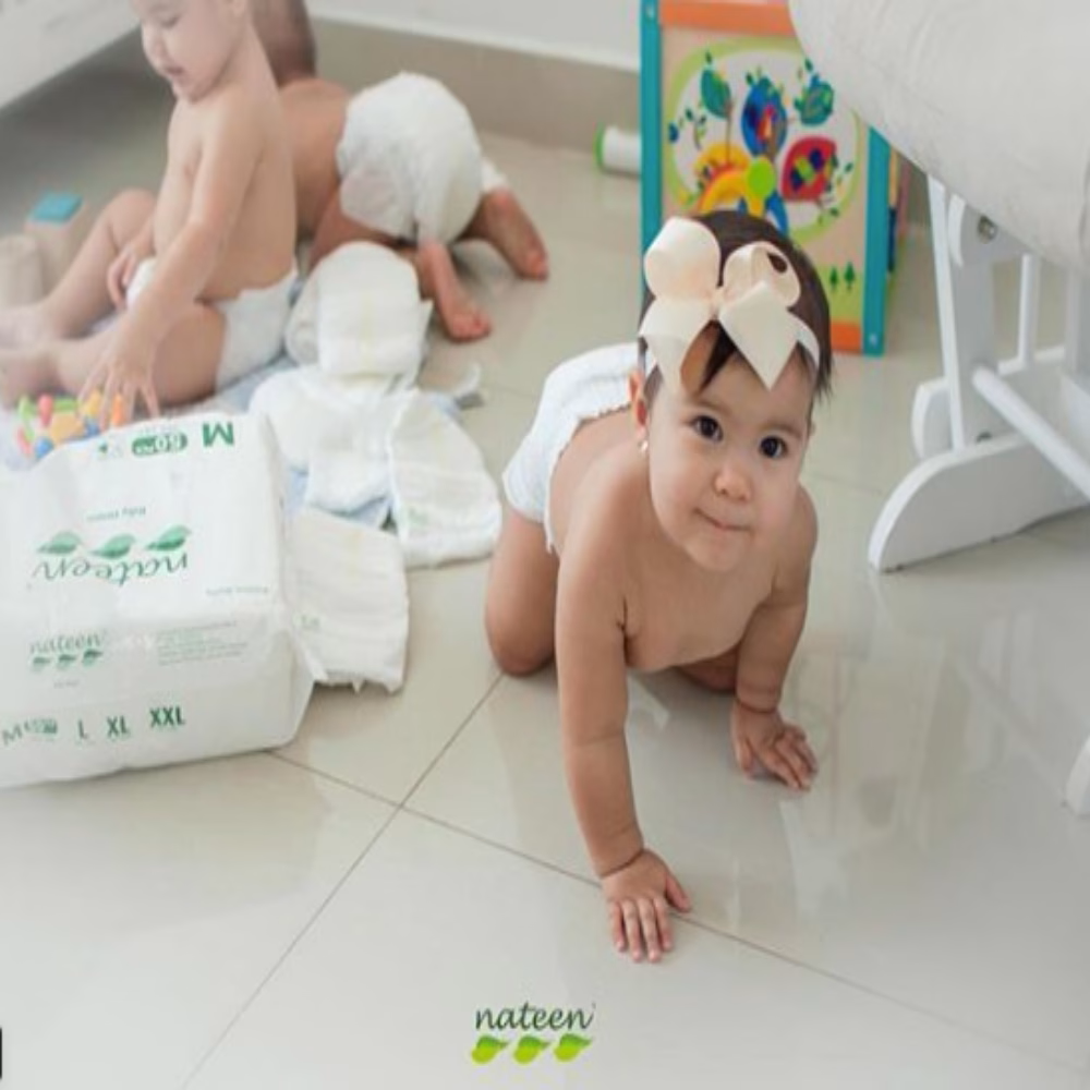 Scutece Pants Eco-Friendly Bebeluși Nateen Premium Nr.4 – 9–14 kg (20 buc) | Hipoalergenice & Ultra-Confort [2]