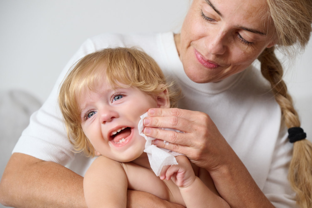 Servetele umede Chicco cu clapeta, fara alcool si sapun, 72bucati, 0luni+ [4]