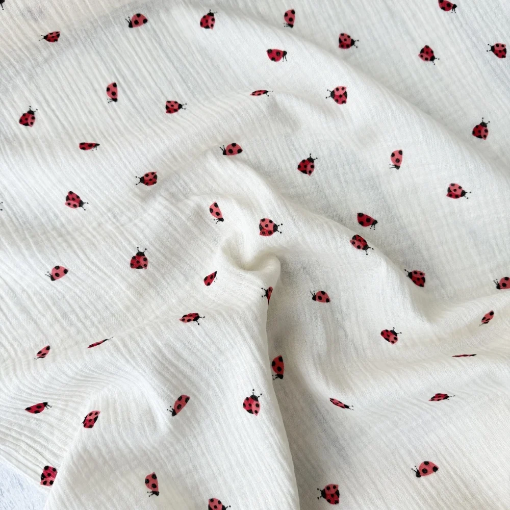 Set 2 museline Gărgărița Norocoasă din bumbac Muselina Organica GOTS100%, 70x70 cm [4]