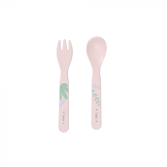 Set complet de masa, 5 piese, cu ventuza, “Jungle Cheetahs” Rose [5]