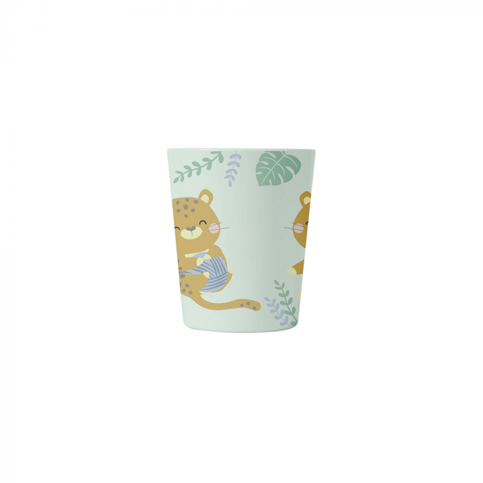 Set complet de masa, 5 piese, cu ventuza, “Jungle Cheetahs” Mint [2]