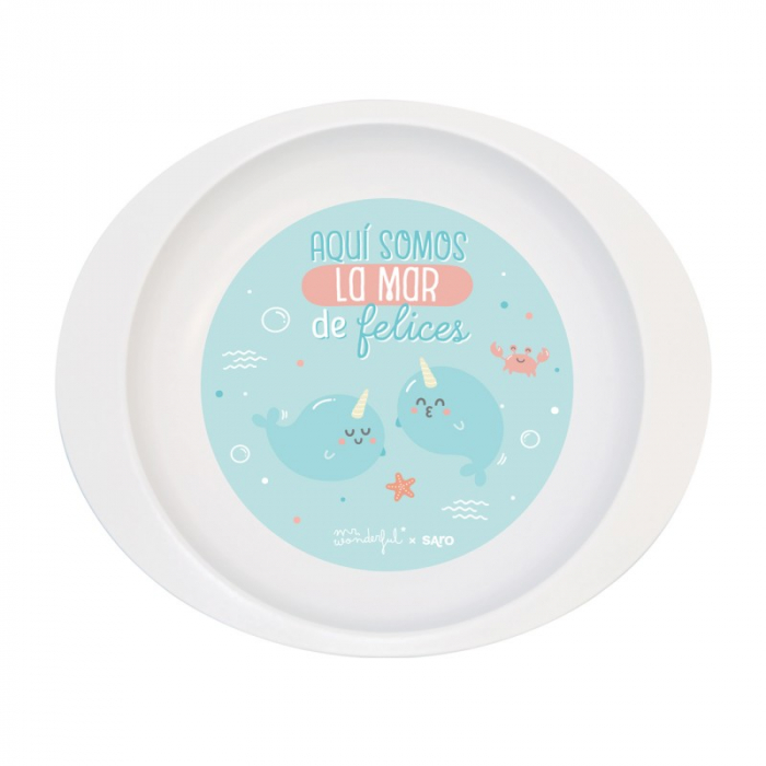 Set complet de masa, 5 piese, "La Mar De Felices” Blue [3]