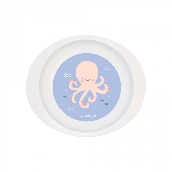 Set complet de masa, 6 piese, "Ocean Life" Blue [4]