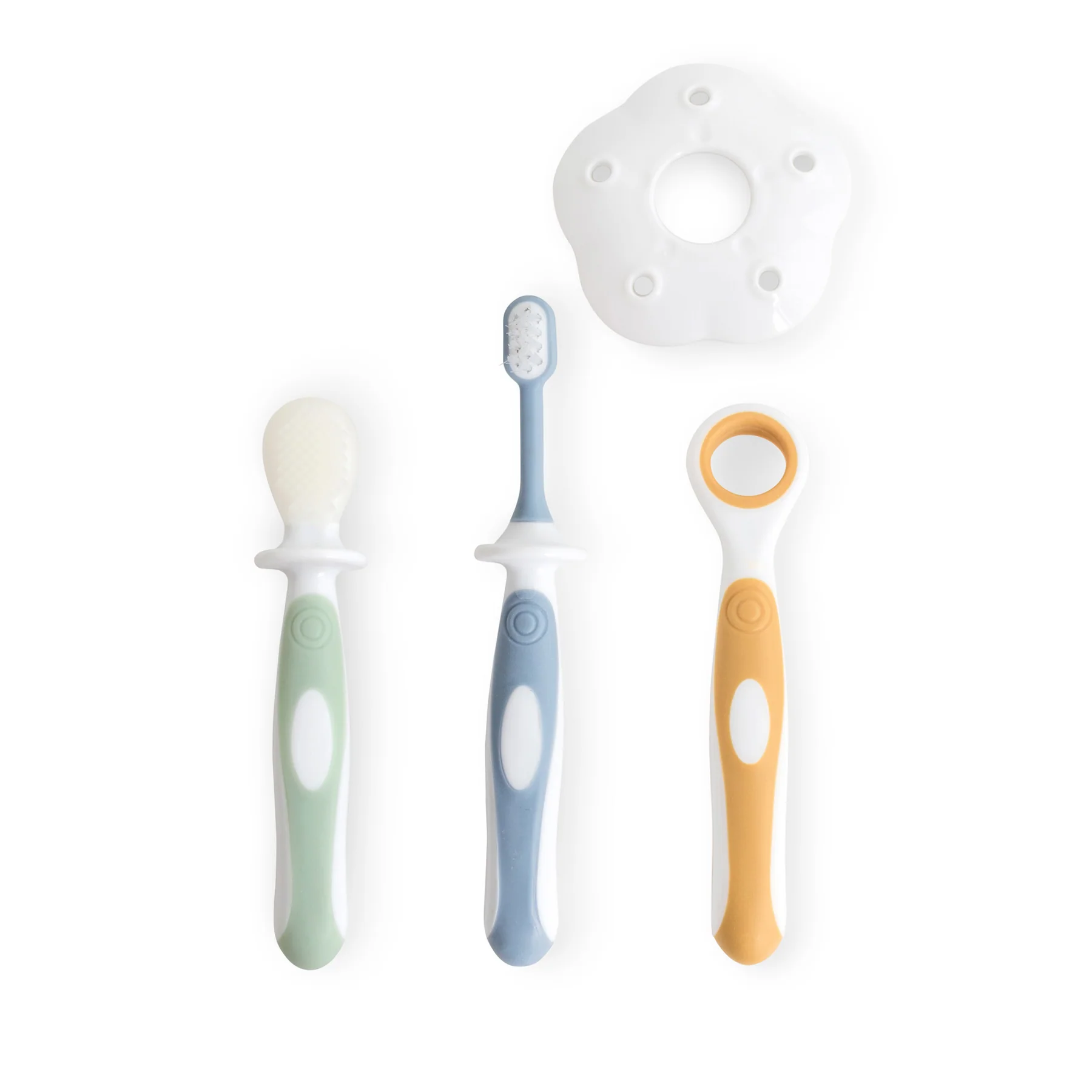 Set de igiena orala, 4 piese, 6 luni-3 ani, Dusty Blue [2]