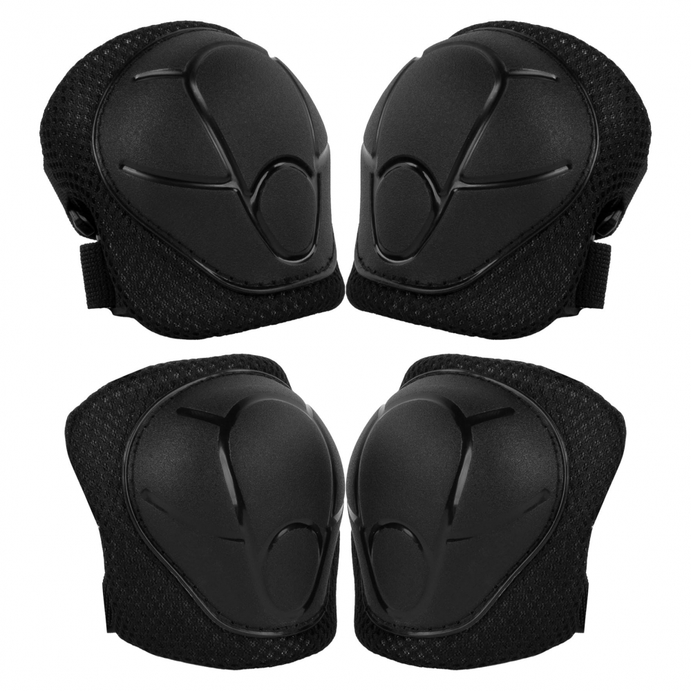 Set de protectie Kidwell Trix, genunchiere, cotiere si palme, marime S, 25-50 kg, Black [5]