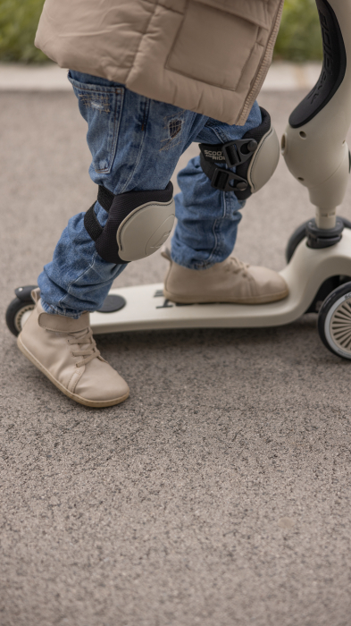 Set de protectie Scoot and Ride, genunchiere si cotiere, marime S, Rose [10]