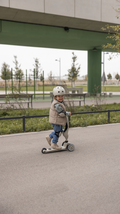 Set de protectie Scoot and Ride, genunchiere si cotiere, marime S, Rose [8]