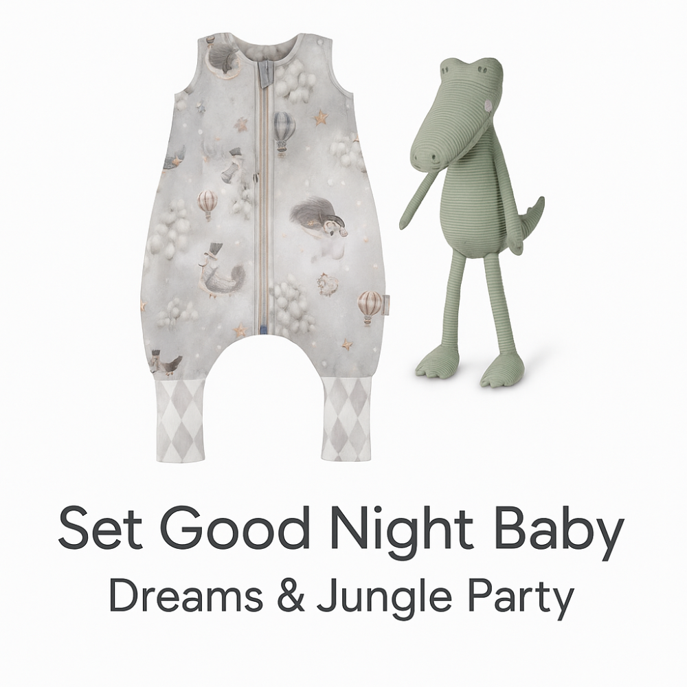 Set „Good Night Baby” – Dreams & Jungle, Somn confortabil și prieten de joacă [1]