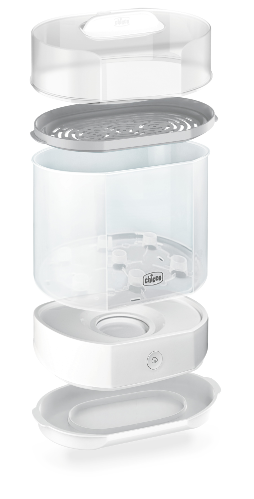 Sterilizator electric cu aburi Chicco 3 in 1 Steril Natural, 0luni+ [3]