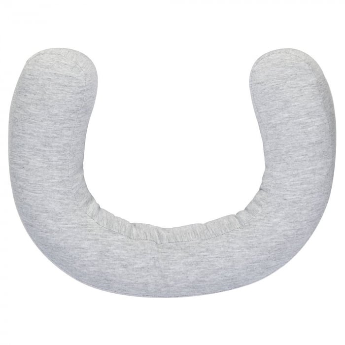 Suport de somn 2 in 1, Anti plagiocefalie si antireflux, Sustine vertebra cervicala, Tesatura respirabila, Cu insertie detasabila, Sweet Dreams, Gri [4]