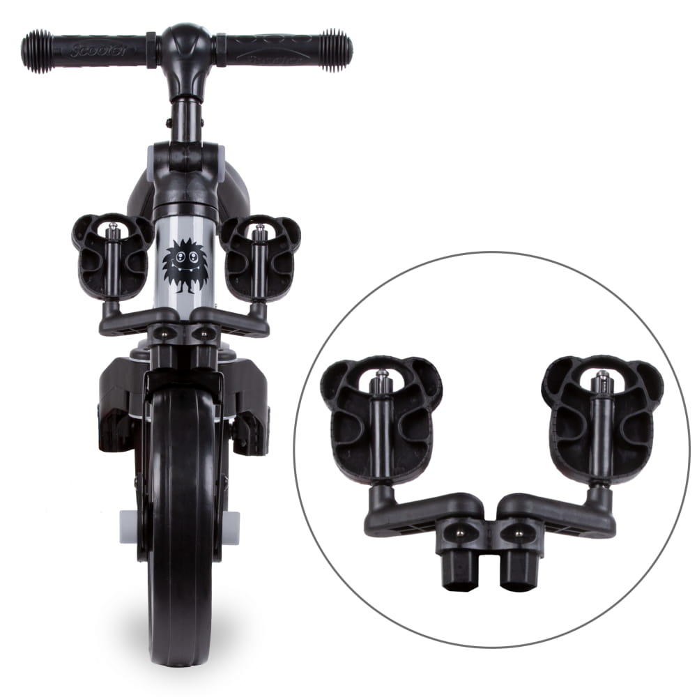 Tricicleta si bicicleta Pico Cool Gray 3 in 1, Kidwell [9]