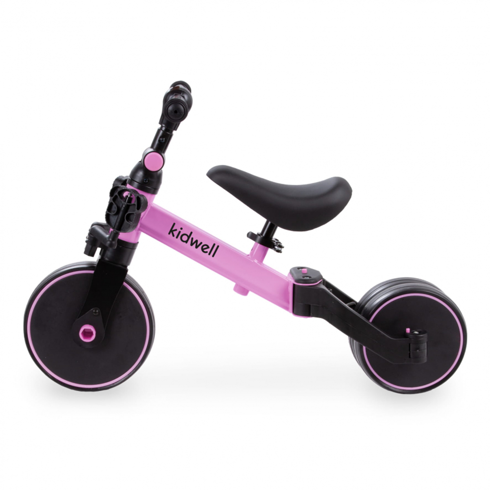 Tricicleta si bicicleta Pico Pink Rose 3 in 1, Kidwell [6]