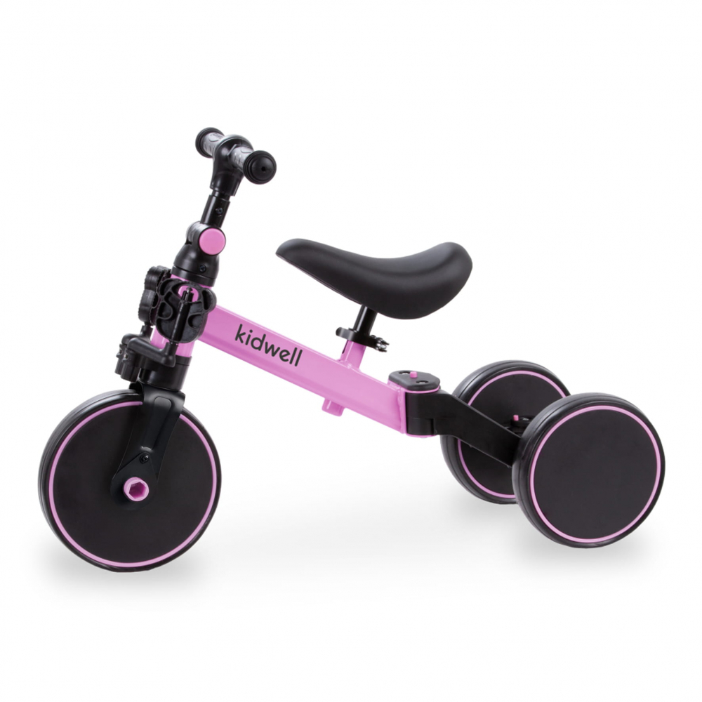 Tricicleta si bicicleta Pico Pink Rose 3 in 1, Kidwell [4]