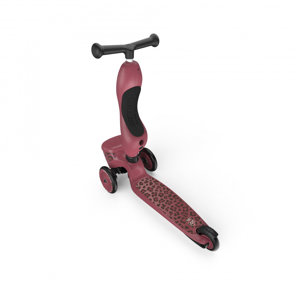 Trotineta copii cu sezut, suport jucarie, transformabila 2in1, HighwayKick 1 Lifestyle Wildcat, 1-5 ani, pana la 50 kg, Scoot & Ride [8]