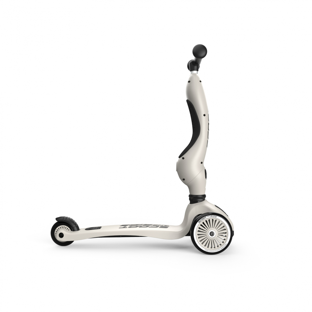 Trotineta copii cu sezut, transformabila 2in1, HighwayKick 1 Ash, 1-5 ani, pana la 50 kg, Scoot & Ride [8]
