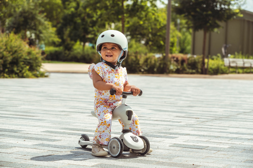 Trotineta copii cu sezut, transformabila 2in1, HighwayKick 1 Ash, 1-5 ani, pana la 50 kg, Scoot & Ride [18]