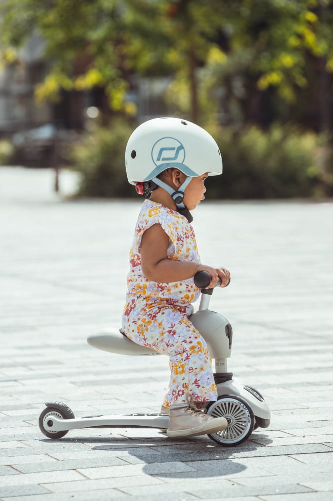 Trotineta copii cu sezut, transformabila 2in1, HighwayKick 1 Ash, 1-5 ani, pana la 50 kg, Scoot & Ride [14]