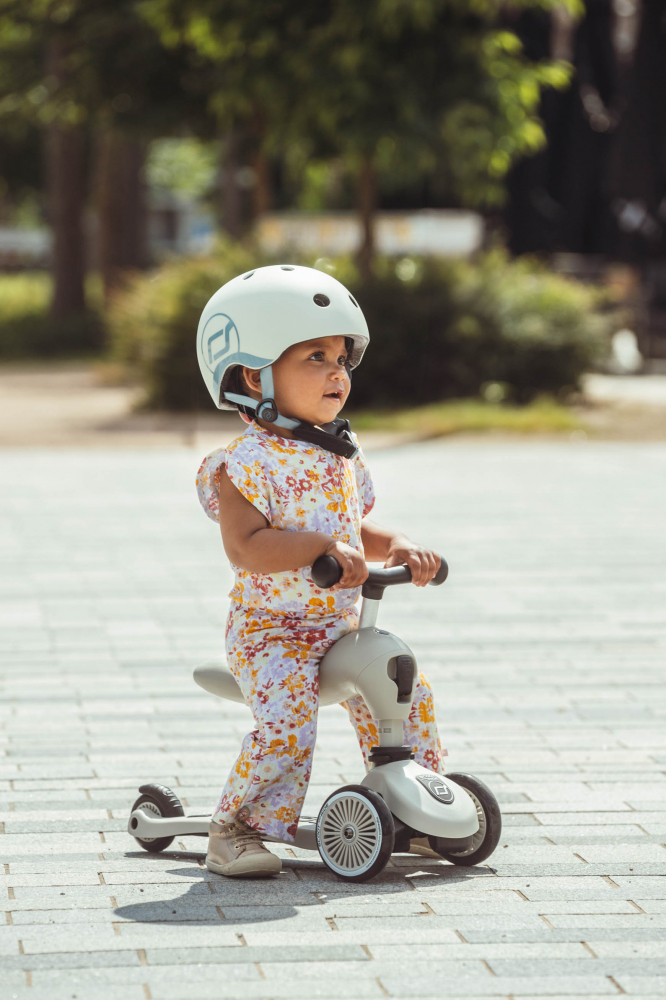 Trotineta copii cu sezut, transformabila 2in1, HighwayKick 1 Ash, 1-5 ani, pana la 50 kg, Scoot & Ride [15]
