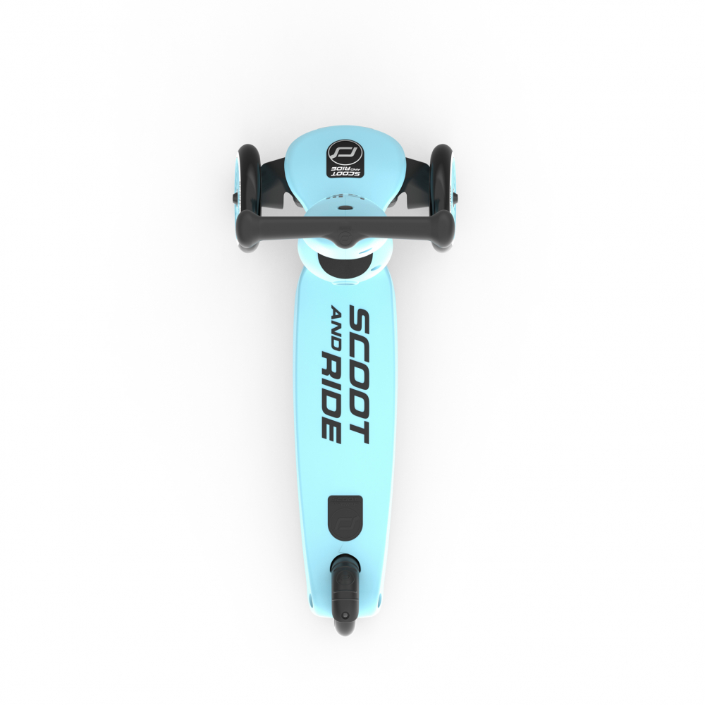Trotineta copii cu sezut, transformabila 2in1, HighwayKick 1 Blueberry, 1-5 ani, pana la 50 kg, Scoot & Ride [8]