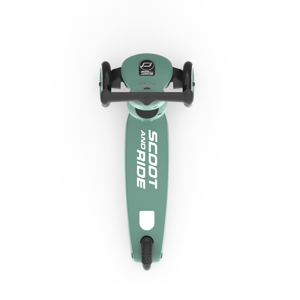 Trotineta copii cu sezut, transformabila 2in1, HighwayKick 1 Forest, 1-5 ani, pana la 50 kg, Scoot & Ride [14]