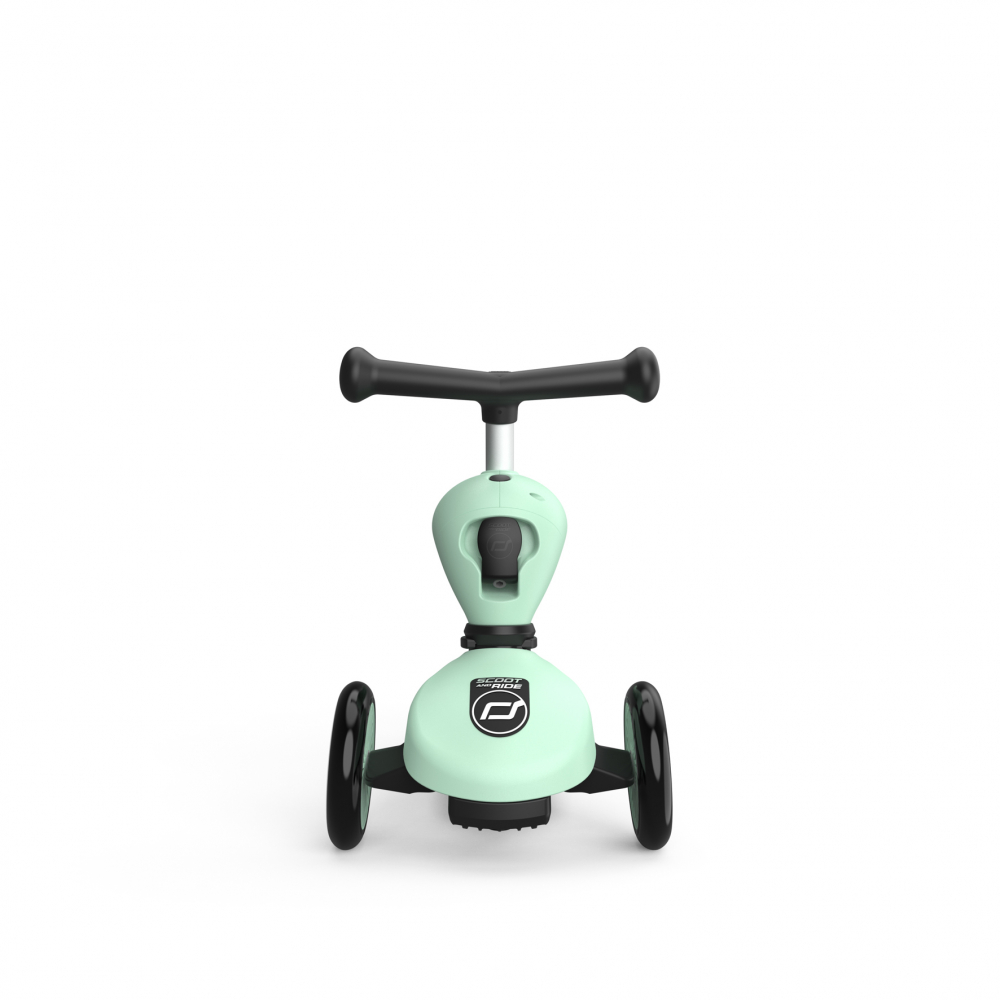 Trotineta copii cu sezut, transformabila 2in1, HighwayKick 1 Kiwi, 1-5 ani, pana la 50 kg, Scoot & Ride [3]