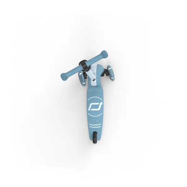 Trotineta copii pliabila, reglabila, roti luminoase, Highwaykick 3S Led Steel, 3+ ani, pana la 50 kg, Scoot & Ride [9]